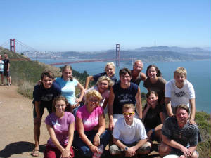 Our group near the Golden gate,Ca.jpg